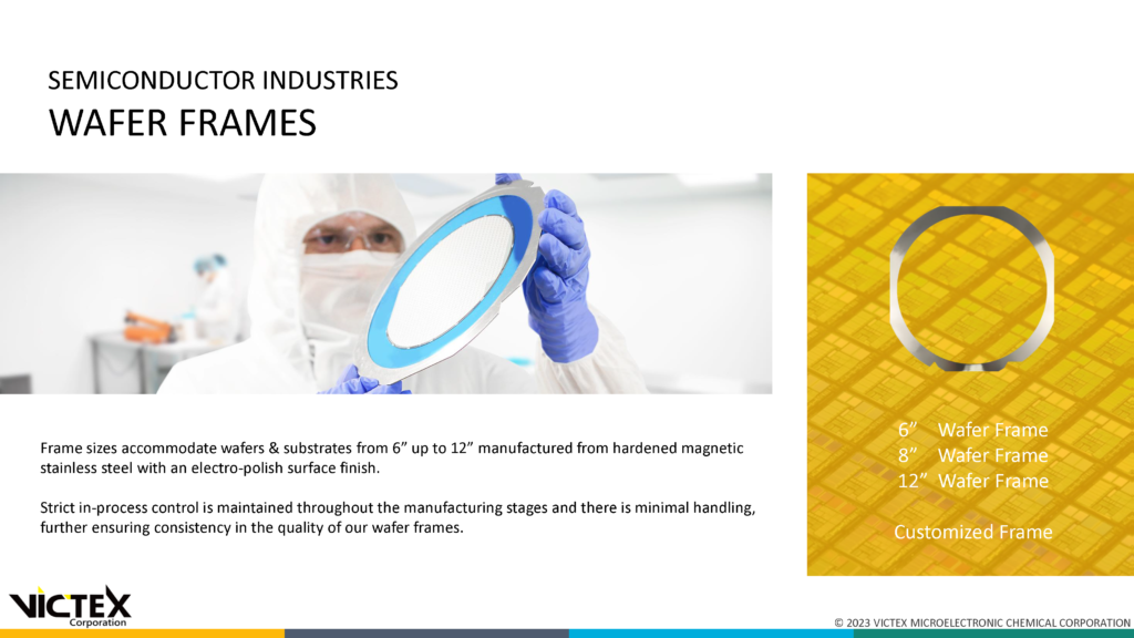 wafer frame wafer frame